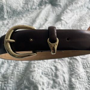 Vintage Jones New York Leather Belt